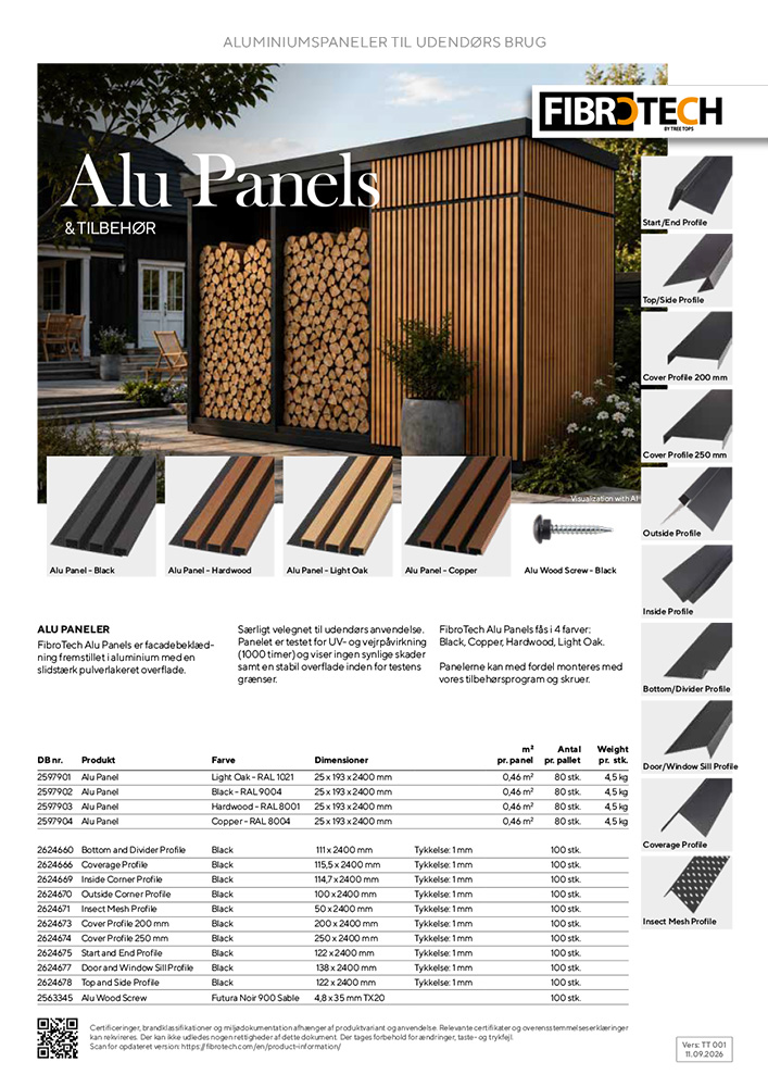 Datasheet-Alu-Panels