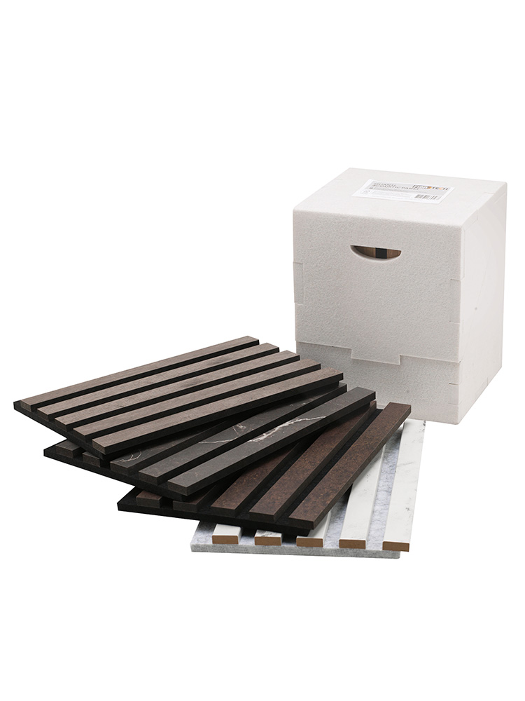 STONE - Sample box 750x1000px Musterbox STONE Akustikpaneele