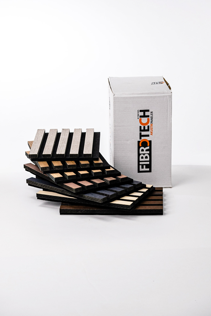 Fibrotech_Proevekasse_PROFF Musterbox PREMIUM/PROFF inkl. aller 7 Farben