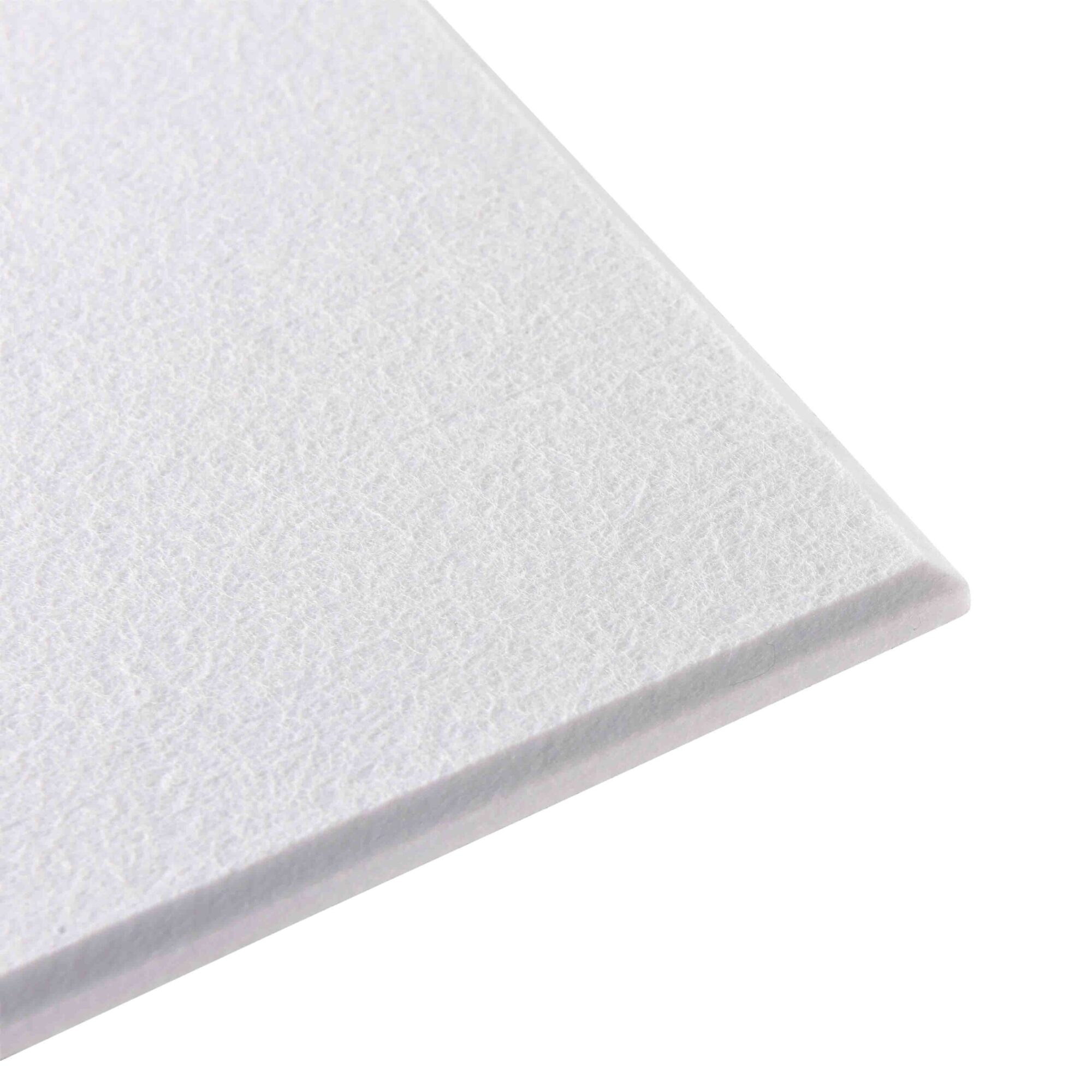 Polyester White Muster